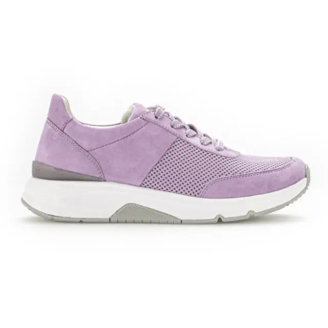 Gabor Sneakers Γυναικείο δέρμα Nubuck/ύφασμα Μωβ GAB/86897 39-FLIEDER