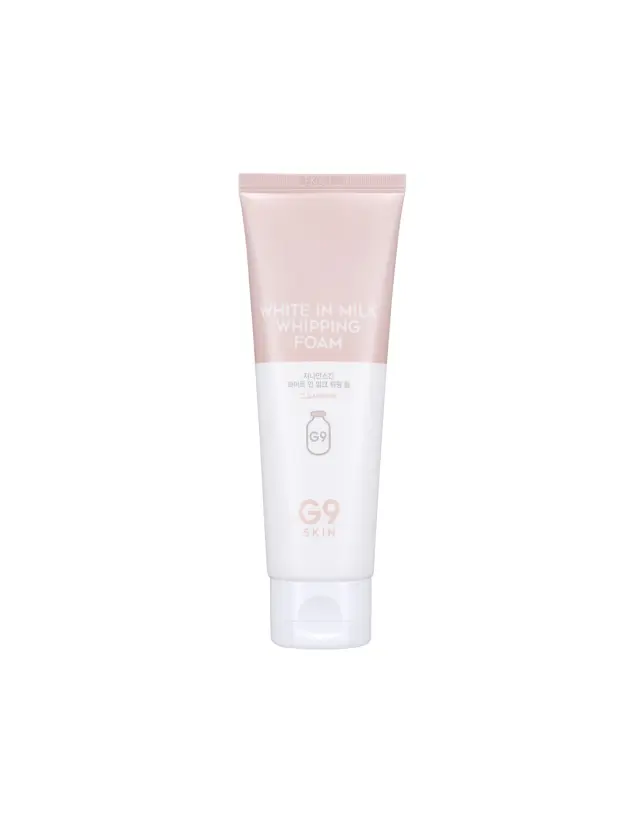G9SKIN White In Milk Whipping Foam – Αφρός Καθαρισμού με Πρωτεΐνη Γάλακτος, AHA & BHA