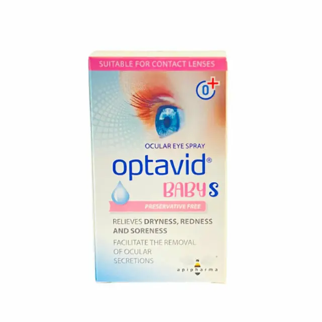 Uplab Pharmaceuticals Optavid Baby S Οφθαλμικές Σταγόνες για Ξηροφθαλμία 10ml 2
