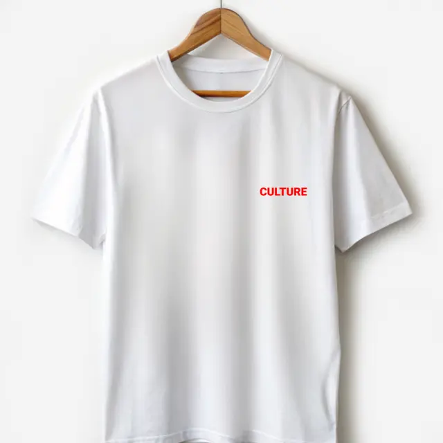 T-shirt Noshame® Λευκό με τύπωμα Culture - 122528 - XXL 3