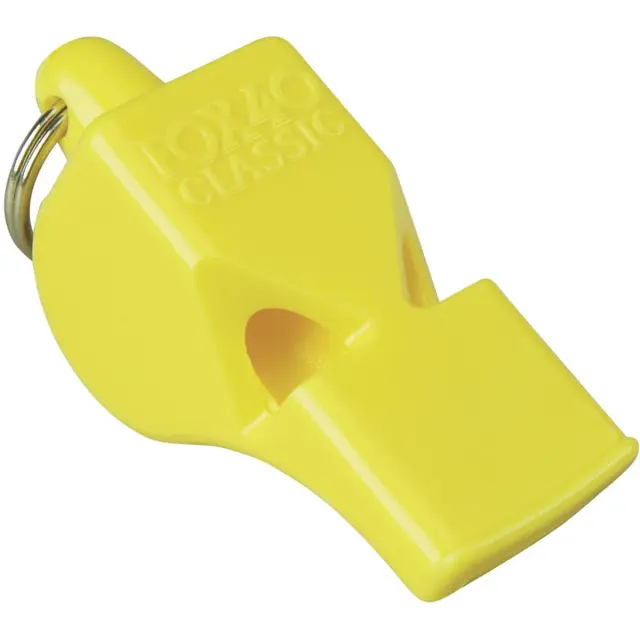 Σφυρίχτρα FOX40 CLASSIC SAFETY Κίτρινη