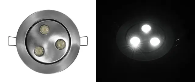 ΦΩΤ ΑΛ ΧΩΝ ΚΙΝΗTΟ ΜΕ LED ΙΣΧΥΟΣ 3x3W 60° ΧΩΡΙΣ ΤΡΟΦ ΨΥΧΡΟ