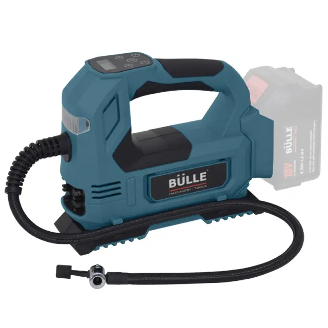 BULLE Αεροσυμπιεστής Αυτοκινήτου 18V (Τρόμπα) με Καλώδιο Αναπτήρα (SOLO) (633337)