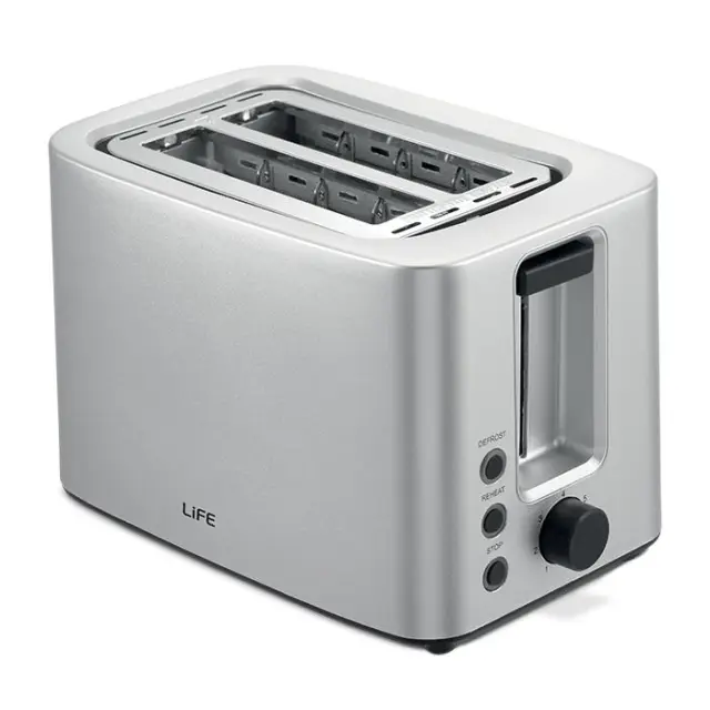 Αυτόματη φρυγανιέρα 2 θέσεων, 750W