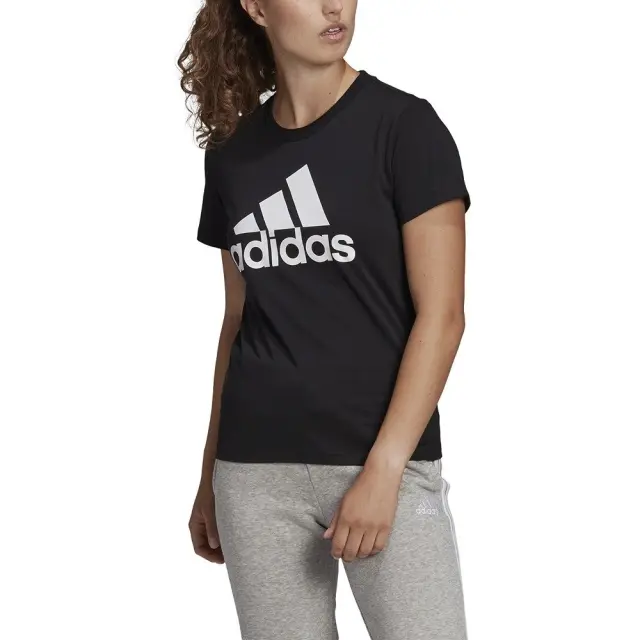 adidas Essentials Logo T-Shirt (GL0722-Black) - Μαύρο - M 3