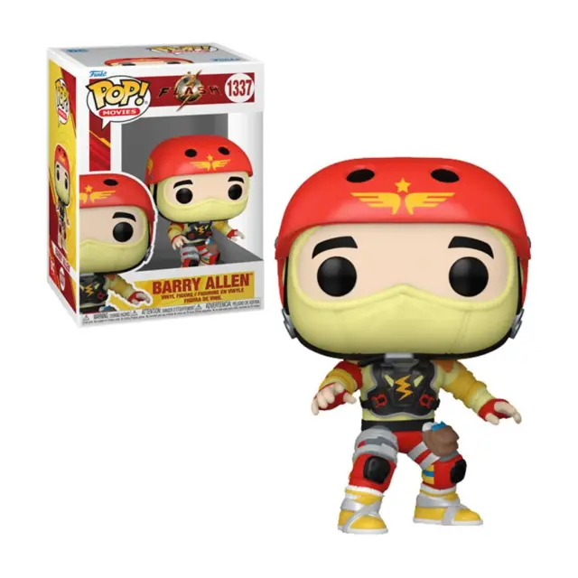 Funko Pop! Movies DC: The Flash - Barry Allen (Homemade Suit) #1337 Vinyl Figure