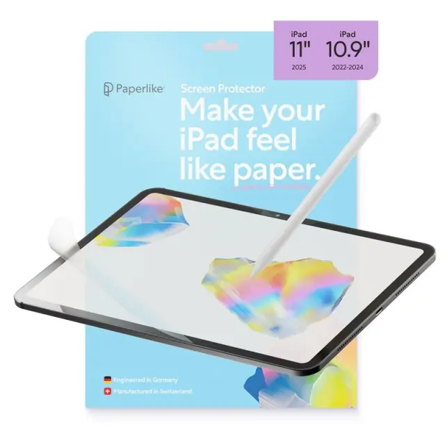 Paperlike Screen Protector 3 - iPad Pro 11" & iPad Air 10.9" (2022/2020)/11" 2024/2025/2026 2-pack 3