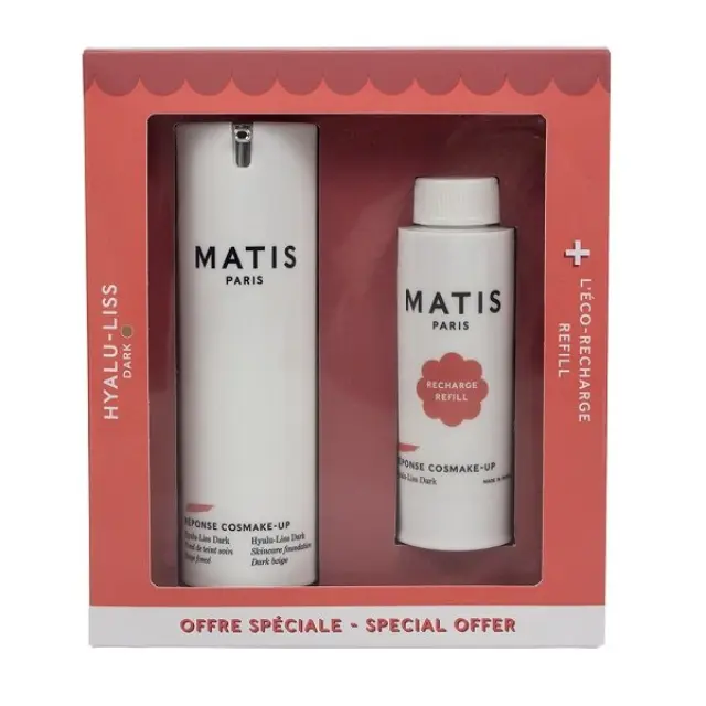 Matis Réponse Cosmake-Up Hyalu-Liss Σκούρο 30ml + Ανταλλακτικό 30ml