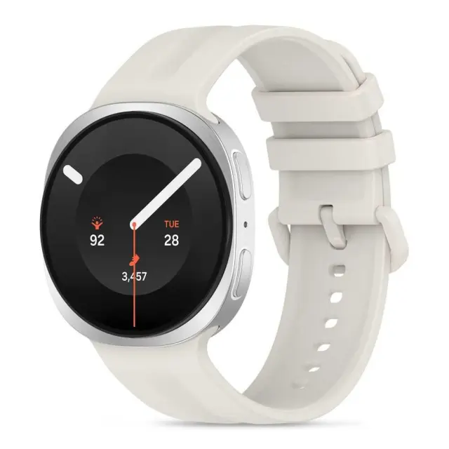 Tech-protect Silicone Evo Samsung Galaxy Watch 8 / 9 / Classic (40 / 44 / 46 Mm) Starlight