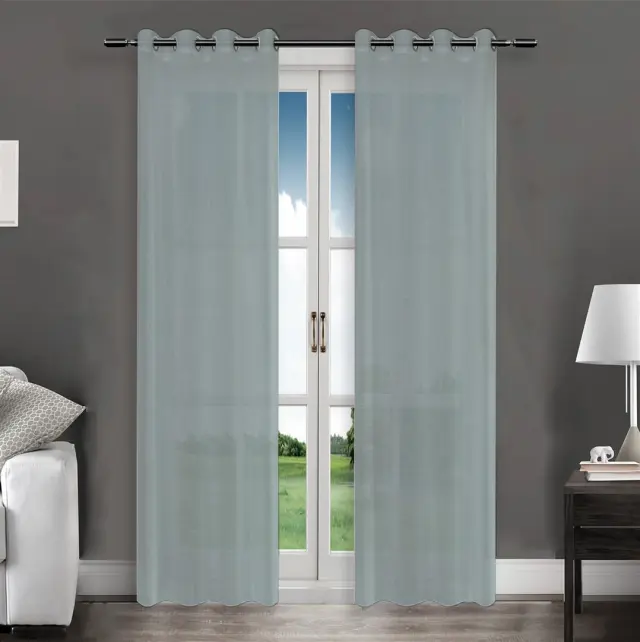 Κουρτίνα με τρούκς C01-12 Grey - 140 x 270