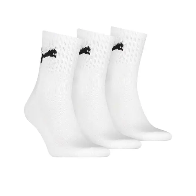Puma Adult Short Dobotex 3 Pair Crew Socks Άσπρο 231011001-300 (Puma) 2