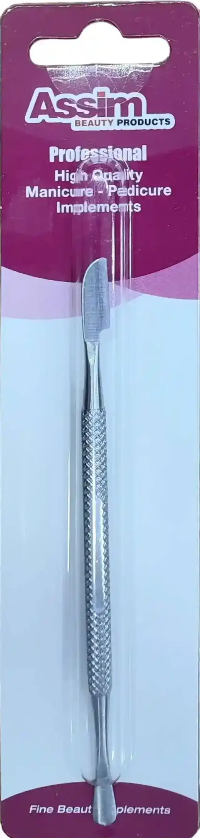 Assim Professional Nail Cuticle Pusher Διπλό Εργαλείο Για Επωνύχια