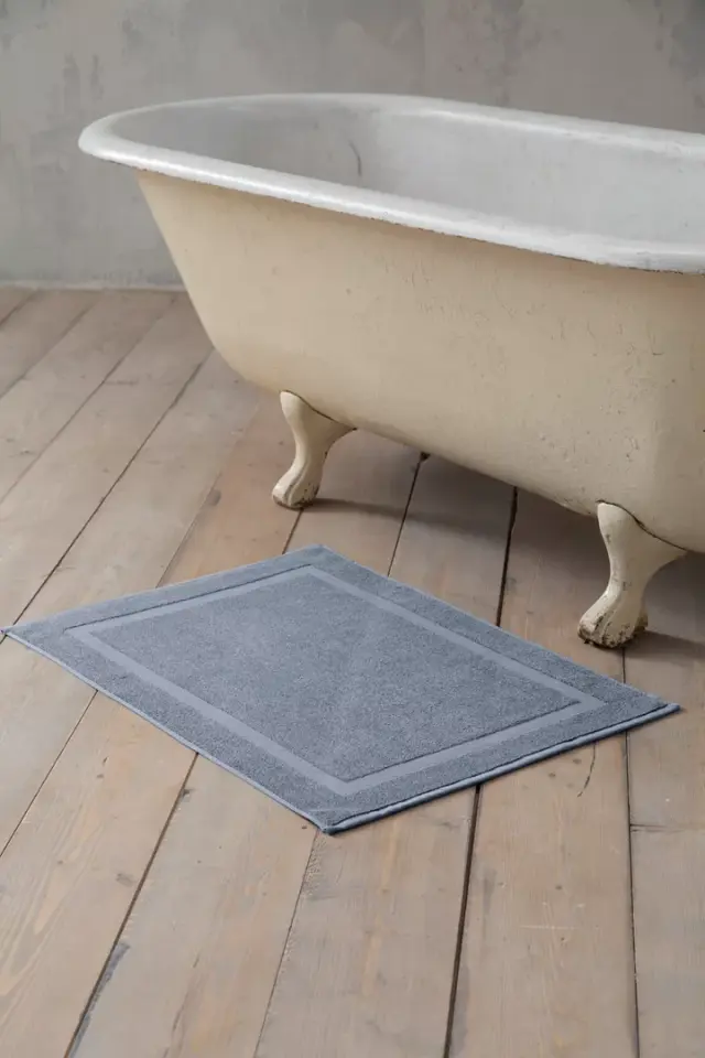 Nima Hotelling Πατάκι Μπάνιου 50x75 Volcano - Medium Gray Γκρι