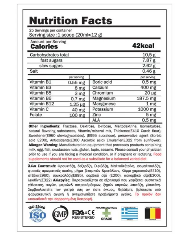Electrolytes (300g) - GoldTouch Nutrition (Citrus) 2