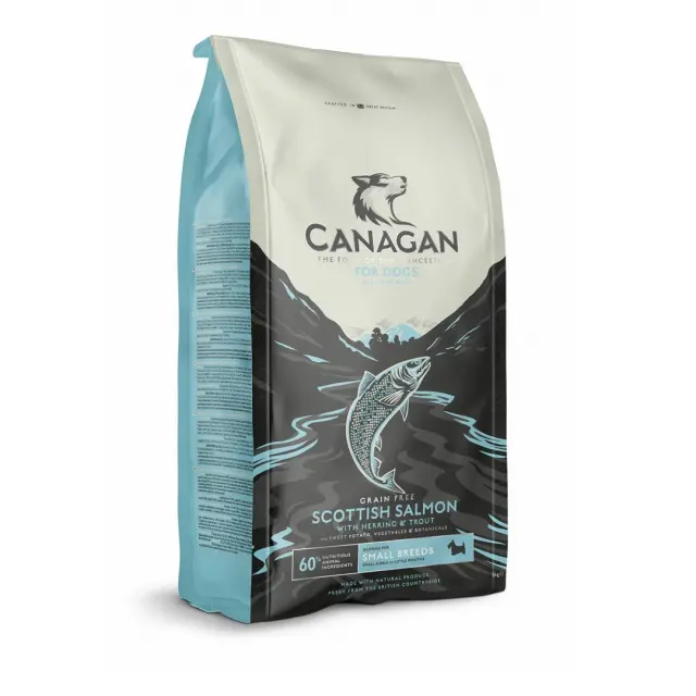 CANAGAN Scottish Salmon – Small Breeds – dry dog food – 2kg