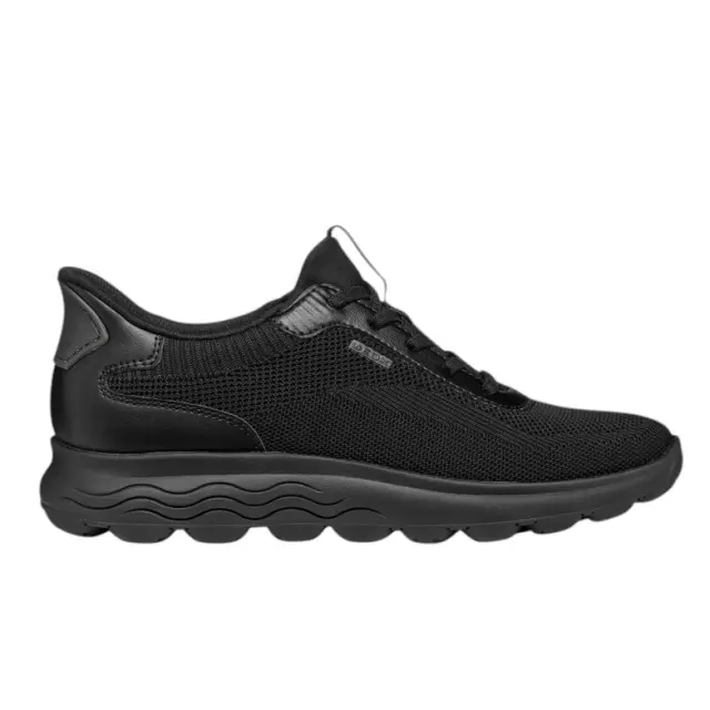 Γυναικεία Ανατομικά Sneakers Geox Spherica Plus D557MA 06KBC C9999 Μαύρα Μαύρο - 36