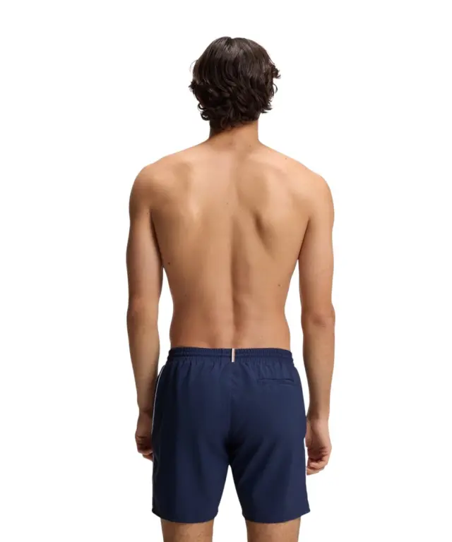 Hugo Boss - Ανδρικό μαγιό Starfish 50514429-413 Μπλε Σκούρο - S 3