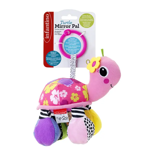 INFANTINO TURTLE MIRROR PAL - SPARKLE