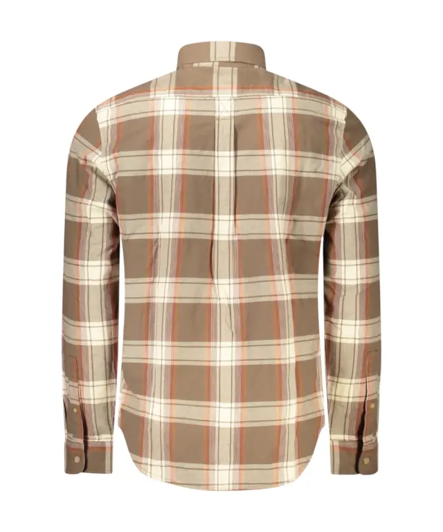 Timberland - Ανδρικό Πουκάμισο Herringbone Flannel Check Shirt TB0A42Y1-BK2 Καφέ - XL 2