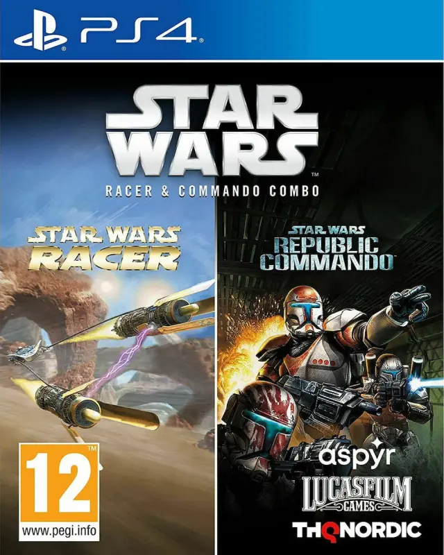 PS4 Star Wars Racer Commando Combo