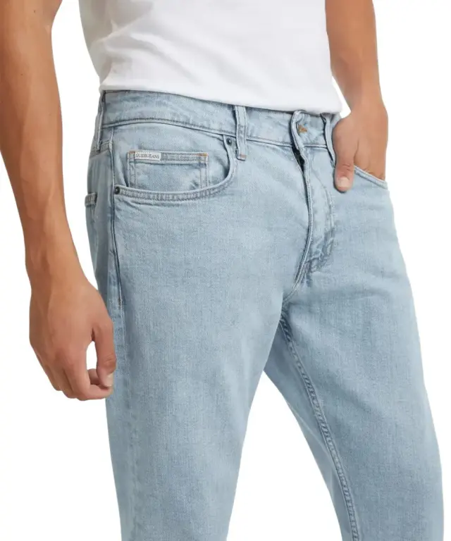 Guess - Ανδρικό Παντελόνι Τζιν G14 Slim Fit Light Blue M4YA1CD5DM1-VAR4 Μπλε Ανοιχτό 3