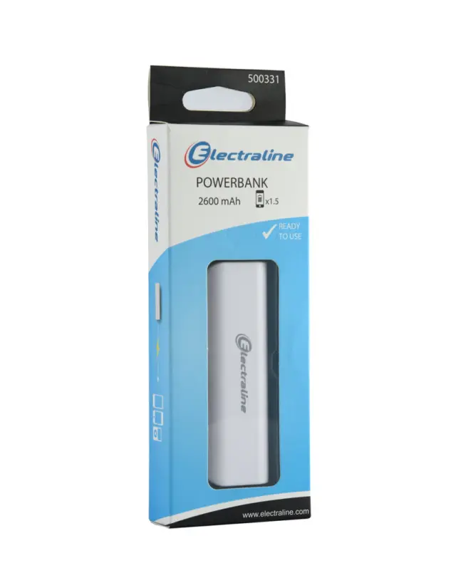 ΦΟΡΗΤΟ POWERBANK 2600mAh ELECTRALINE