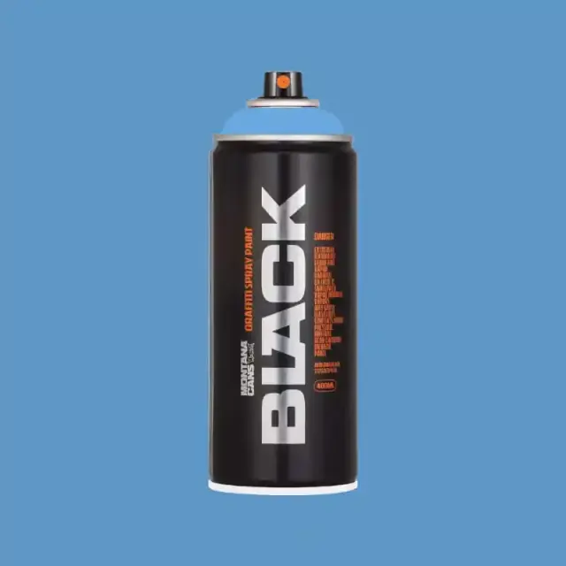 Montana Black Spray Paint 400ml BLK-5230 Blue Lagoon