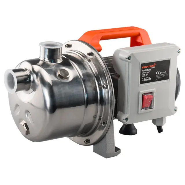 Nakayama Pro NP2035 - Αντλία Επιφανείας Inox Αυτόματης Αναρρόφησης (034636) 2