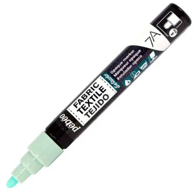 Pebeo Μαρκαδόρος Υφάσματος Καλυπτικός Μύτη 4mm - 55 Pastel Green