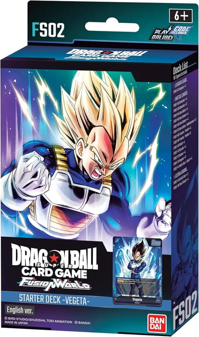 Dragon Ball Super Card Game Fusion World Starter Deck FS02 Eng