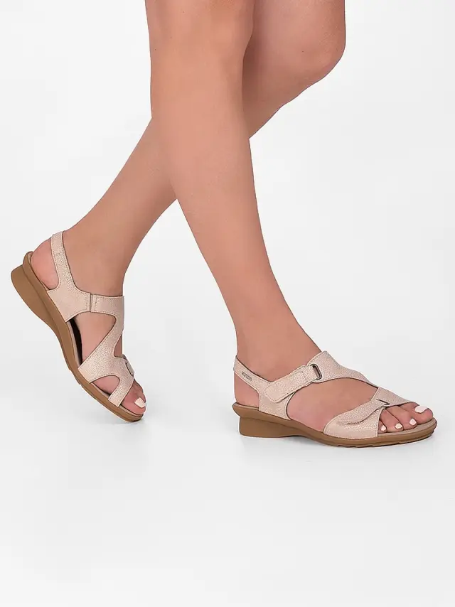 Mephisto Πέδιλα Γυναικείο δέρμα Nubuck Μπεζ MEP/PARIS LIGHT SAND 2