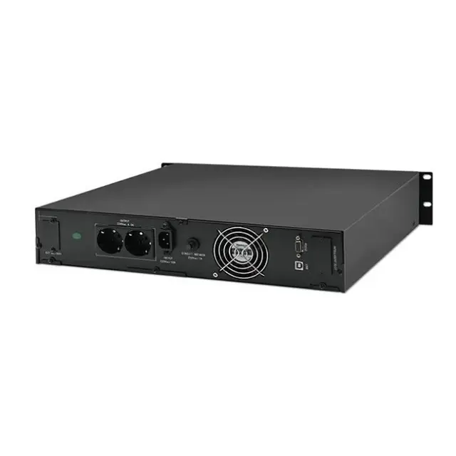 Qoltec Rack UPS 53945 2000VA 1600W Black (53945) 2