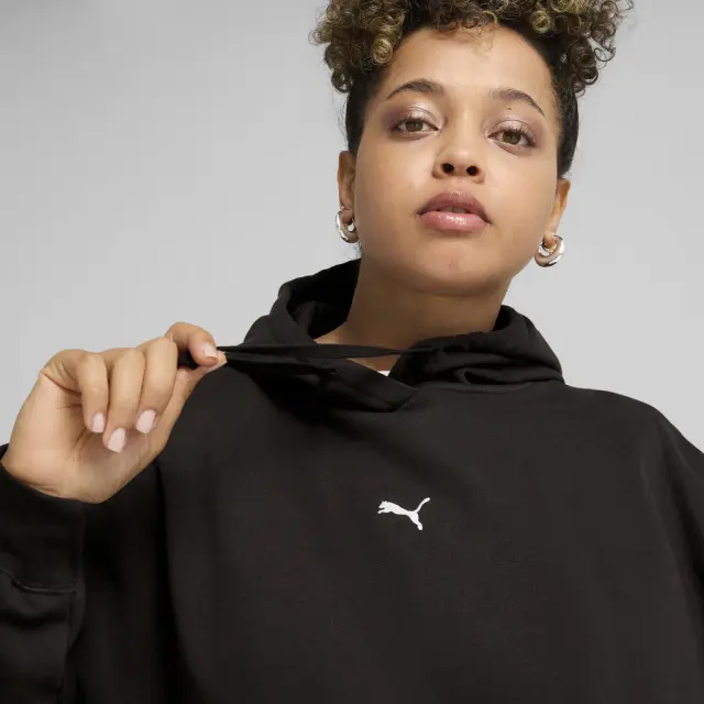 Puma Ess Oversized Hoodie Black 685398-01 - L 2