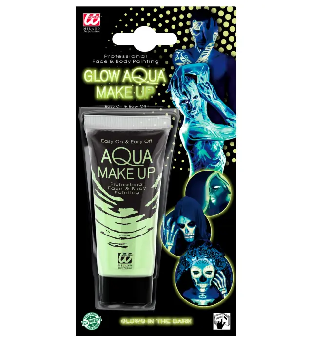 Αποκριάτικο Μακιγιάζ Σωληνάριο Glow in the Dark 30ml (Widmann) (W-09974)