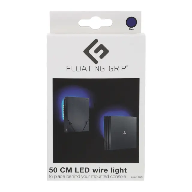 PS4 Floating Grip Led Wire Light with USB Blue