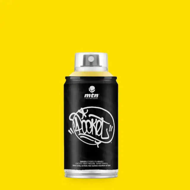 MTN Pocket Spray Paint 150ml Light Yellow (PRV-1021)
