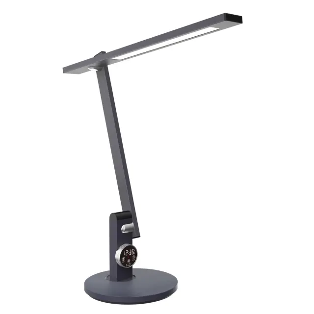 Φωτιστικό γραφείου LED Blain Pro γκρι μεταλλικό χρώμα Φ19x49,9 εκ.