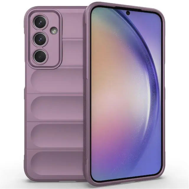 Rugged Anti-Scratch Θήκη για Samsung Galaxy M35 5G- Light Purple OEM