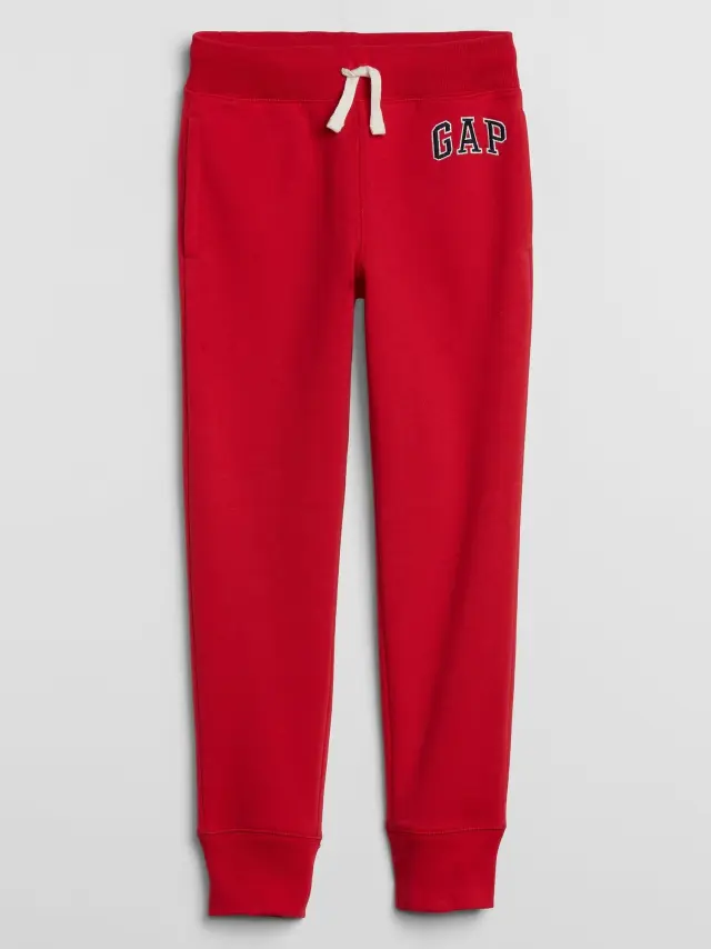 Παιδικό Camo Print Gap Logo Pull-On Jogger Παντελόνι Φόρμας pure red