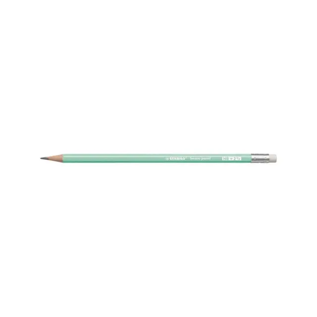 Μολύβι με Γόμα Stabilo Pastel Green 4908/02 (Stabilo)