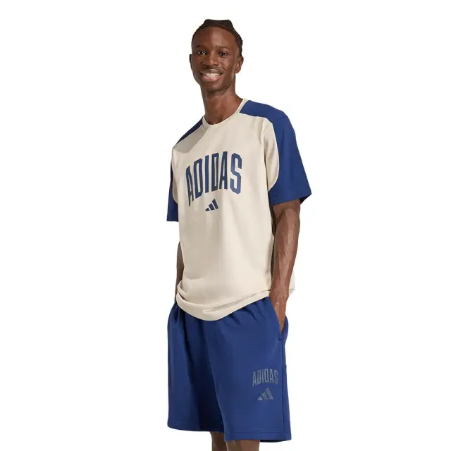 adidas Sportswear Men's Collegiate Tee Μπεζ KC3416 (adidas Sportswear) - XXLarge