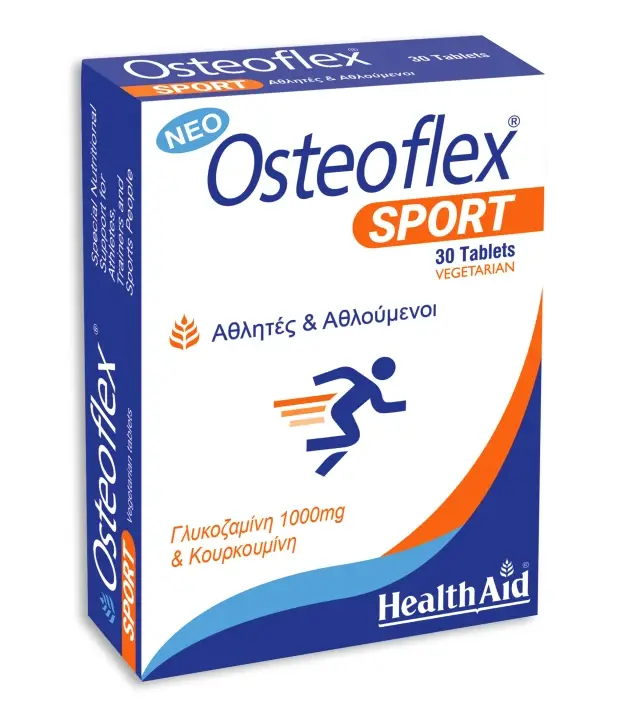 Health Aid Osteoflex Sport Συμπλήρωμα διατροφής για την Υγεία των Αρθρώσεων, 30tabs