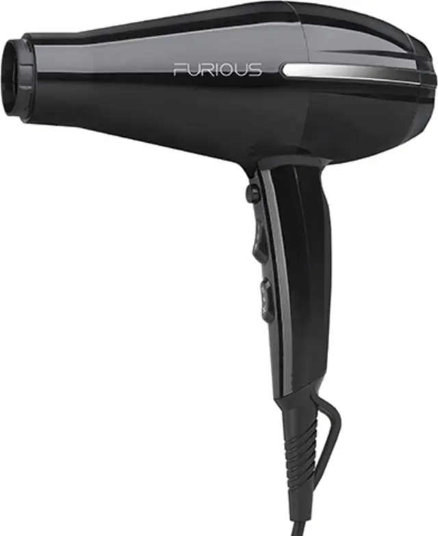 Eurostil Furious Hair Dryer Black Πιστολάκι Μαλλιών 2200W