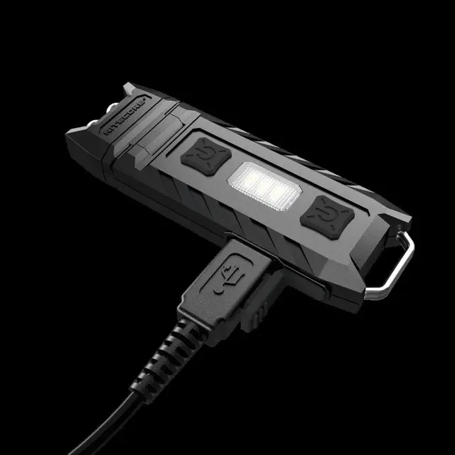 ΦΑΚΟΣ LED NITECORE THUMB LEO s/n, rechargable, 45lumens+500mW UV 3