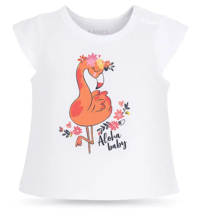 T-shirt Μπλουζάκι Aloha Baby Venere White 8010657 - 12 M (80cm)