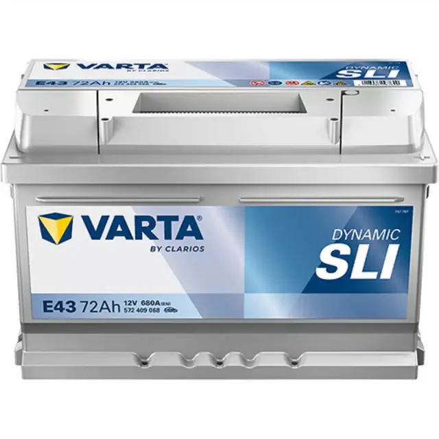 Μπαταρία Αυτοκινήτου VARTA Dynamic SLI E43 12V 72Ah 680A (EN)