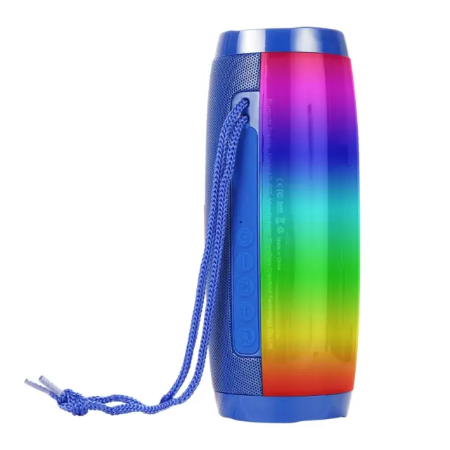 XO F27 Ηχείο Bluetooth, RGB LED/FM/TF/UDISK Μπλέ (XO-F27BL) 2