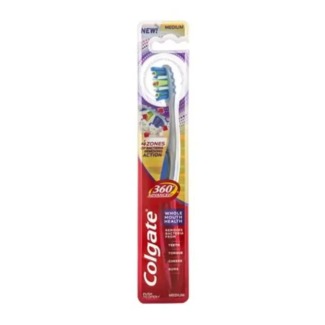Colgate 4 zones medium σε διαφορα χρωματα Κίτρινο