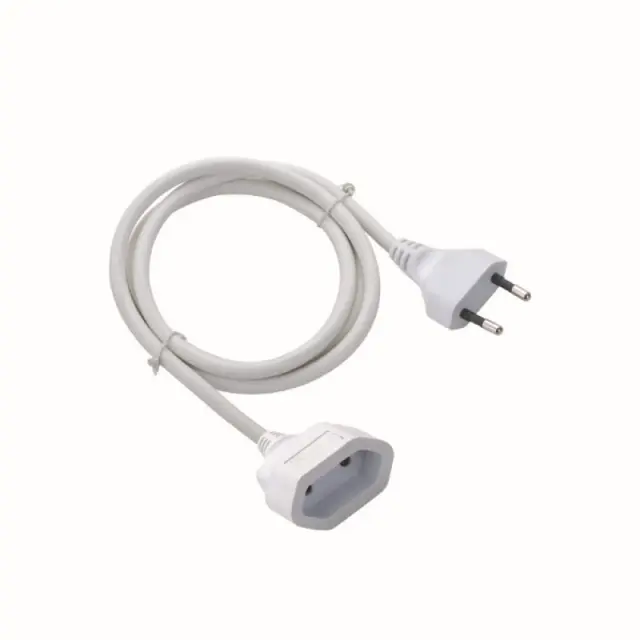 ΠΡΟΕΚΤΑΣΗ ΛΕΥΚΗ ΚΑΛΩΔΙΟΥ 10Α H05VV-F 2X1MM2 IP20 3m / BEC202X13