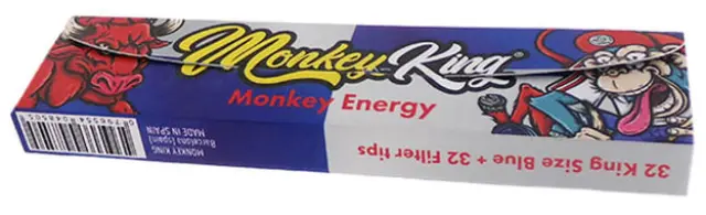 Monkey King Χαρτάκια Energy - King Size Slim με Τζιβάνα 3